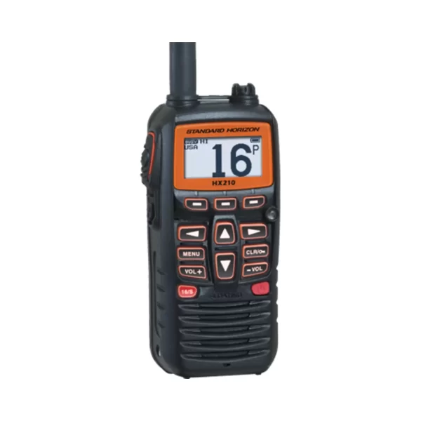 YAESU HX-210 Standard  Floating 6 Watt Handheld VHF Transceiver