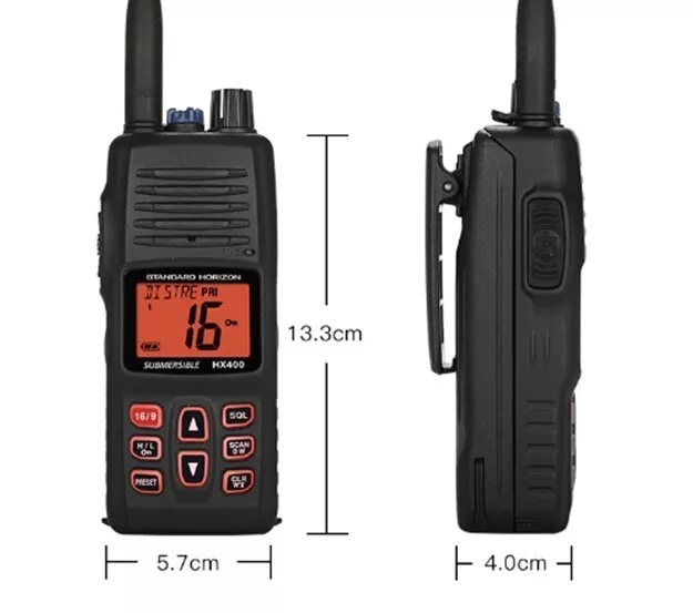 Standard Horizon HX400 5 Watt Handheld VHF | The GPS Store