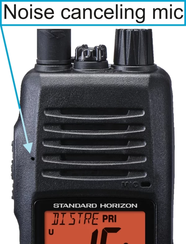 Standard Horizon Marine VHF Walkie Talkie Submersible Waterproof Intrinsically Safe w/NOAA HX400IS - Image 3