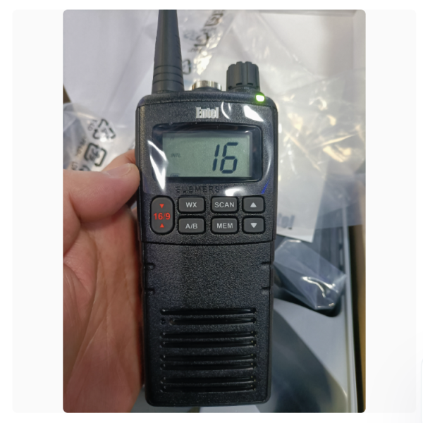 Free Shipping ENTEL HT-644 Marine Portable VHF Walkie Talkie - Image 2