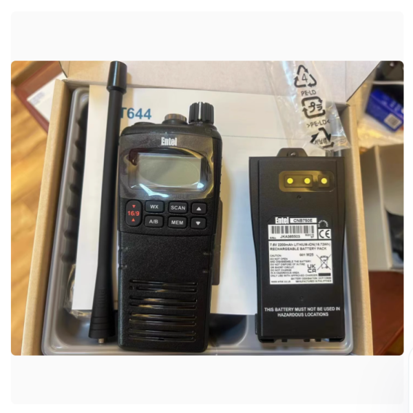 Free Shipping ENTEL HT-644 Marine Portable VHF Walkie Talkie - Image 4