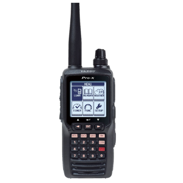 Yaesu FTA-550LHandheld Airband Transceiver w/ILS (Localizer) & VOR Navigation - Image 3