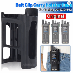 Original Belt Clip Hoster For Baofeng DM-32 Walkie Talkie Belt Holster Case UV32 Radio Belt Holder Case with Clip DM32 Accessory