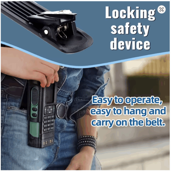 Original Belt Clip Hoster For Baofeng DM-32 Walkie Talkie Belt Holster Case UV32 Radio Belt Holder Case with Clip DM32 Accessory - Image 4