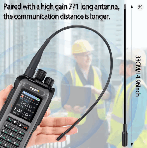Iradio UV-99 Mutli Band Walkie Talkie 20W High Power Air Band 1024CH Wireless Copy Frequency DTMF Type-C Long Range Ham Radio - Image 5