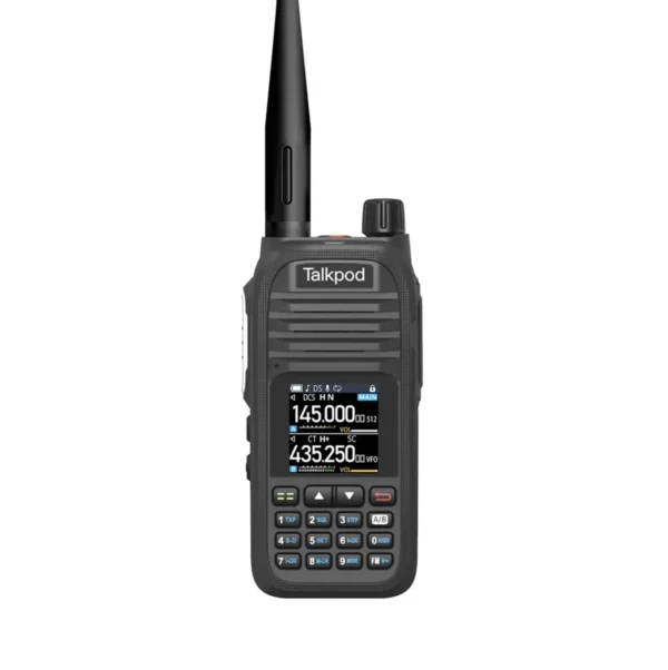 Talkpod A36SE UHF VHF FM Airband Amateur Radio Multi-Band Portable Transceiver Long Range HAM Walkie Talkie