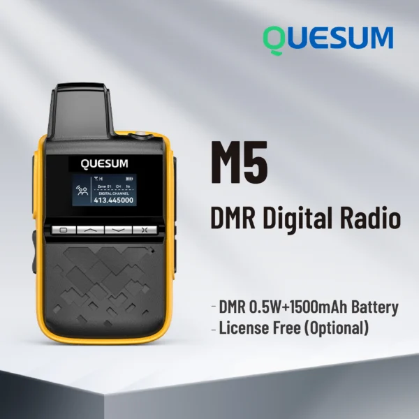 QUANSHENG DMR MiNi Digital Radio M5 License free