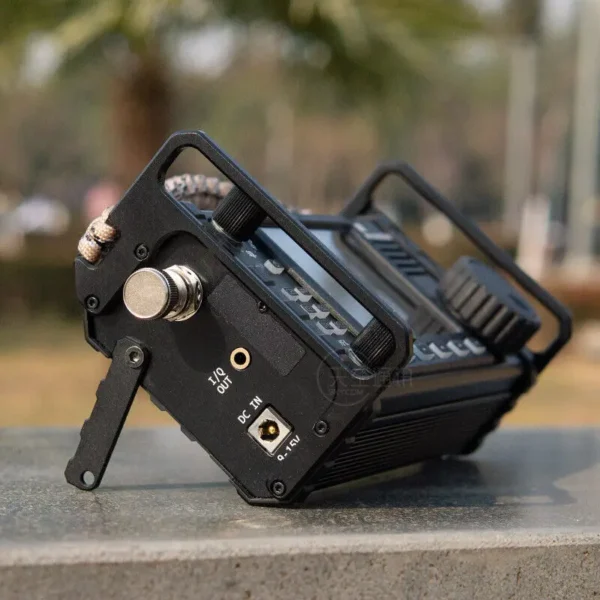 Mobile Radio Bracket Stand Transceiver Side Handle Mobile Radio Mount for XIEGU X6100 Outdoor Uses - Image 4
