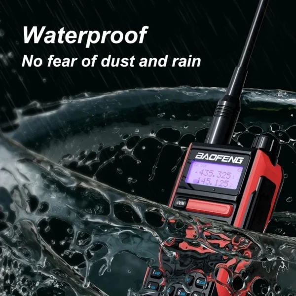 Baofeng UV-16 Professional Walkie Talkie Type-C Charger Long Range Two Way Radio - Image 4