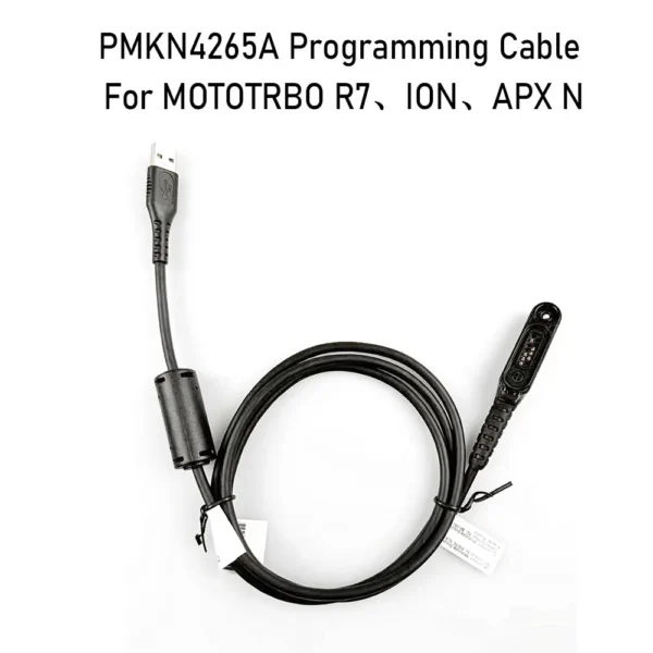 PMKN4265 For Motorola With The MOTOTRBO™ Programming Cable MOTOTRBO R7 ION APX N30 N50 N70