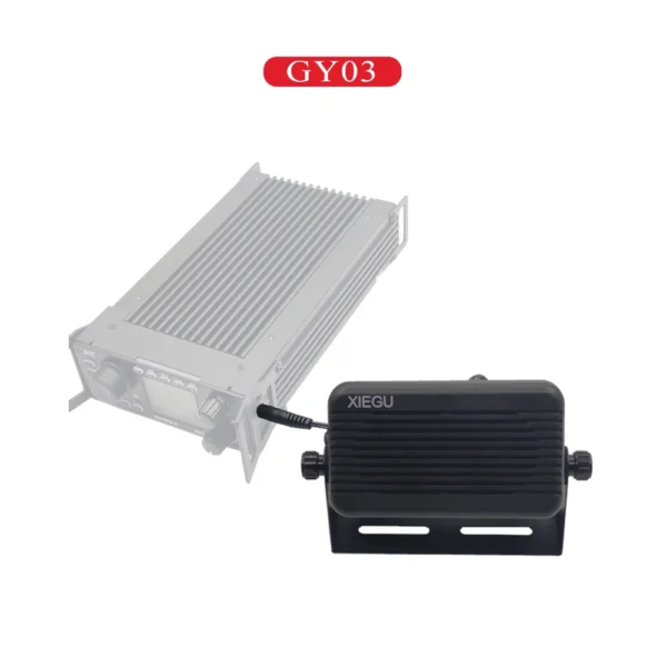 3.5mm XIEGU GY03 External Speaker For XIEGU X6100 G1M Walkie Talkie HF Radio TYT TH-9800 QYT KT-8900 Mobile Radio